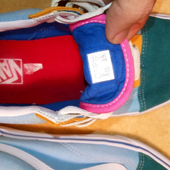 VAN. Multi color block. Sneakers - Picture 5 of 6